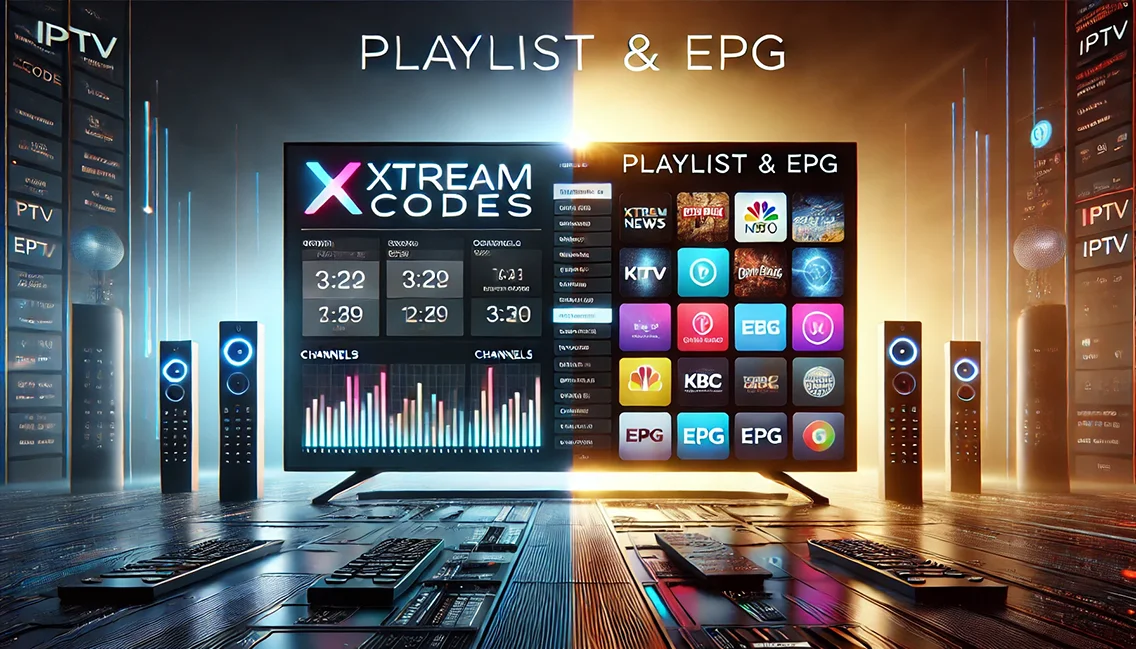 IPTV : Xtream Codes vs. Playlist (m3u) & EPG (xml) cover