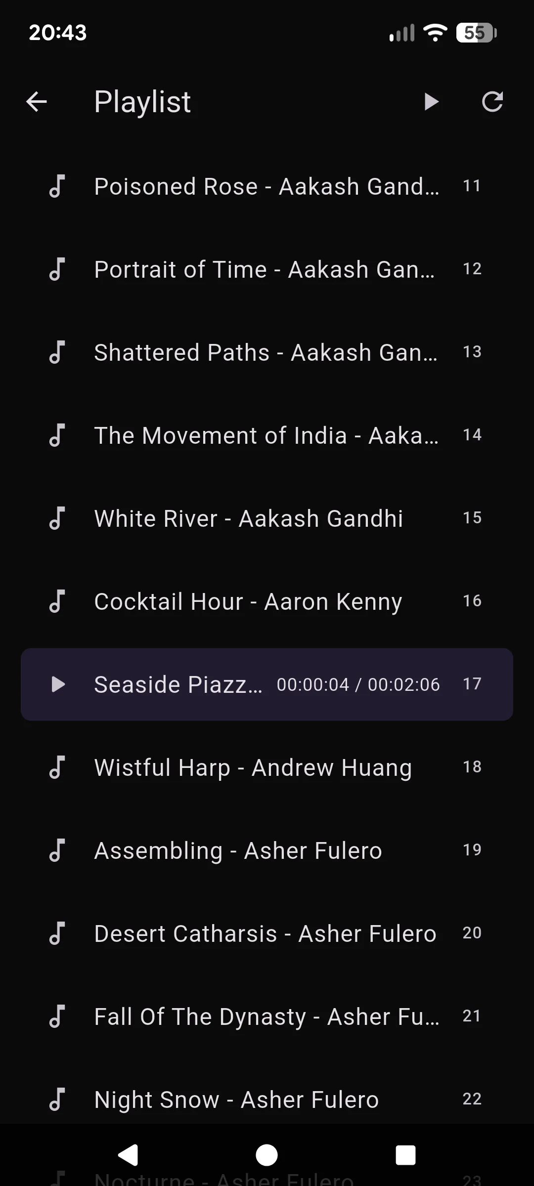 Zoom Player Remote - Playlist